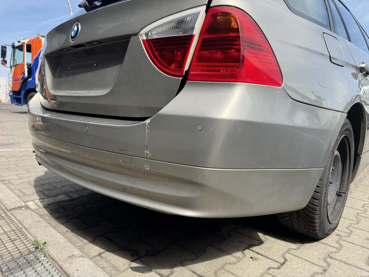 BMW 3er E91 original Sto&szlig;stange Stossf&auml;nger hinten A53 Platinbronze Kombi Bj.2008